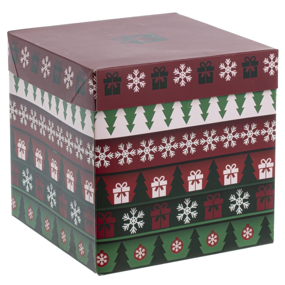 Коробка подарочная новогодняя