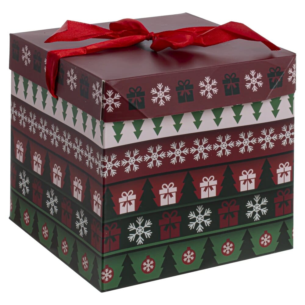 Коробка подарочная новогодняя