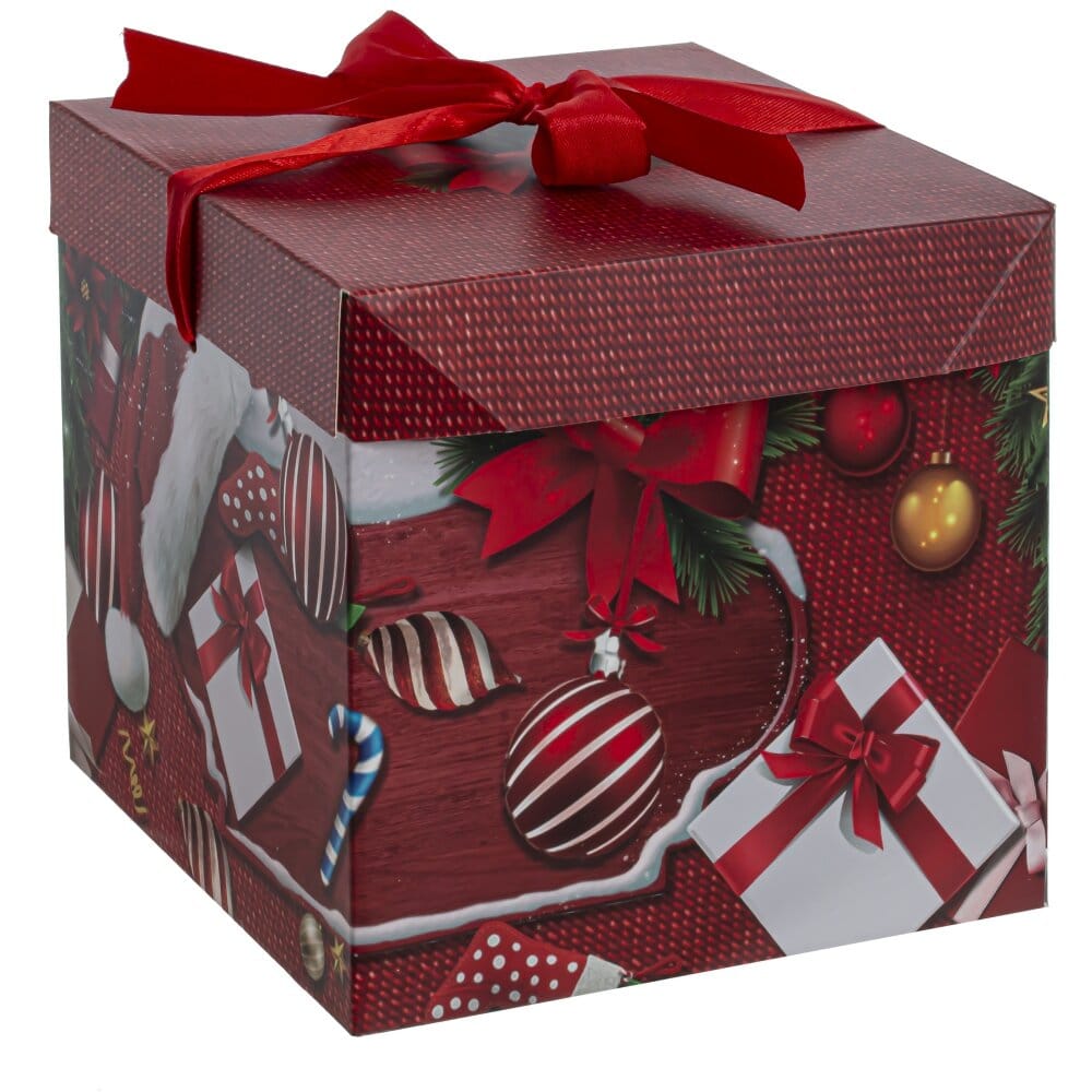 Коробка подарочная С новым годом