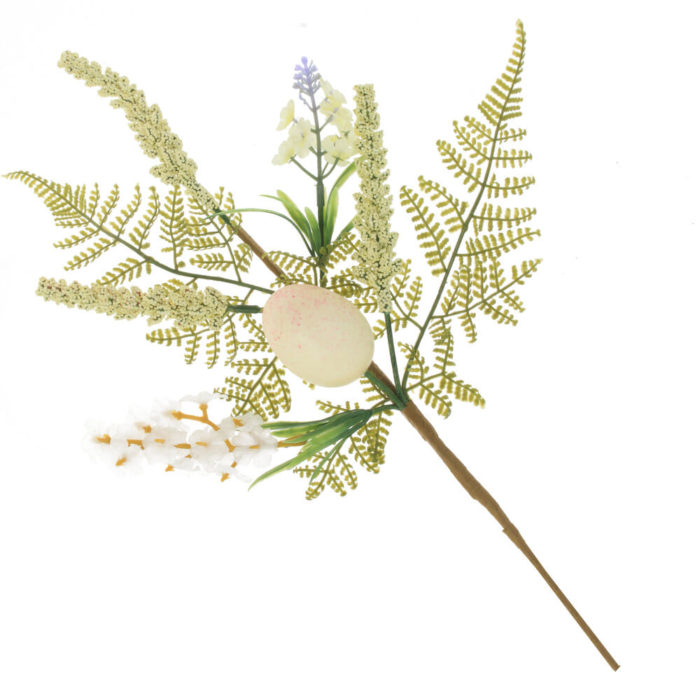 Ветка искусственная "Пасхальная" 38 см