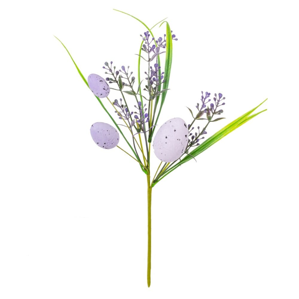 Ветка искусственная "Пасхальная" 28 см