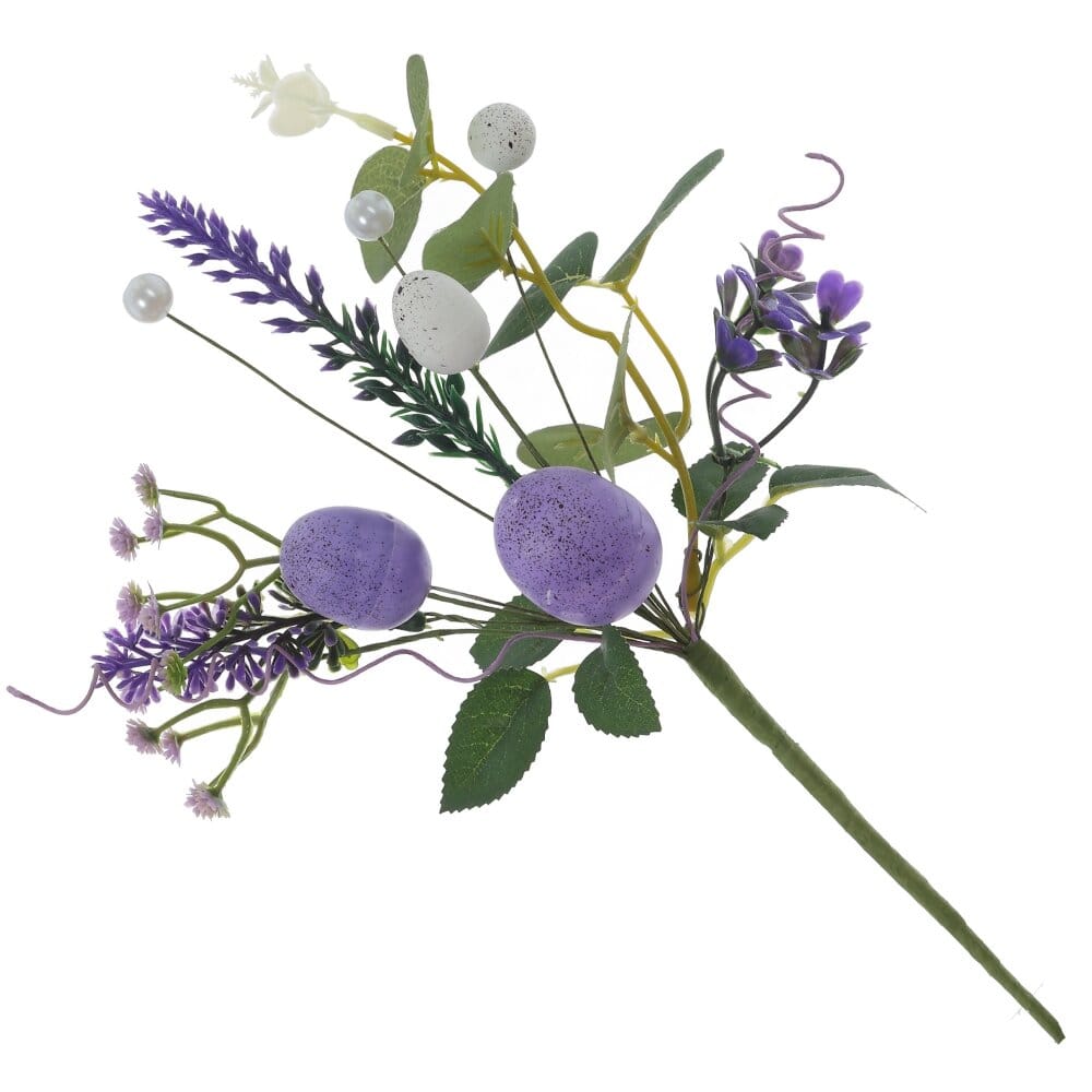 Ветка искусственная "Пасхальная" 24 см