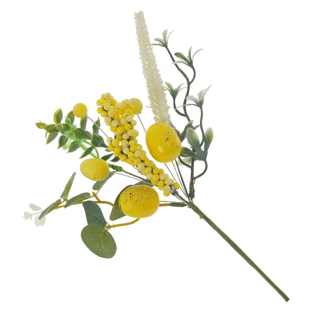 Ветка искусственная "Пасхальная" 27 см