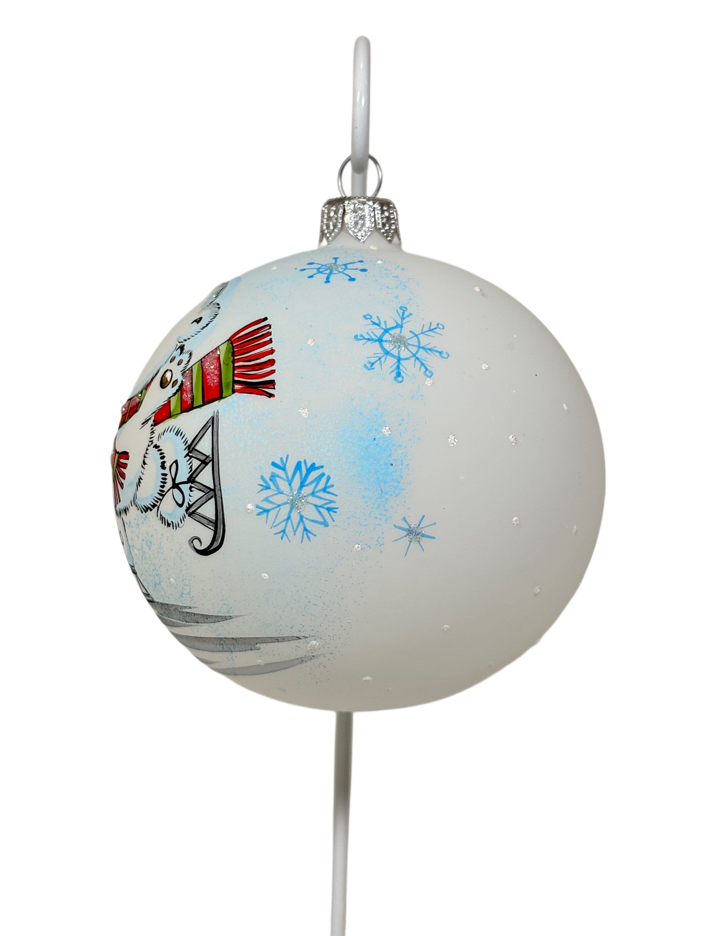 Елочная игрушка Друзья на катке