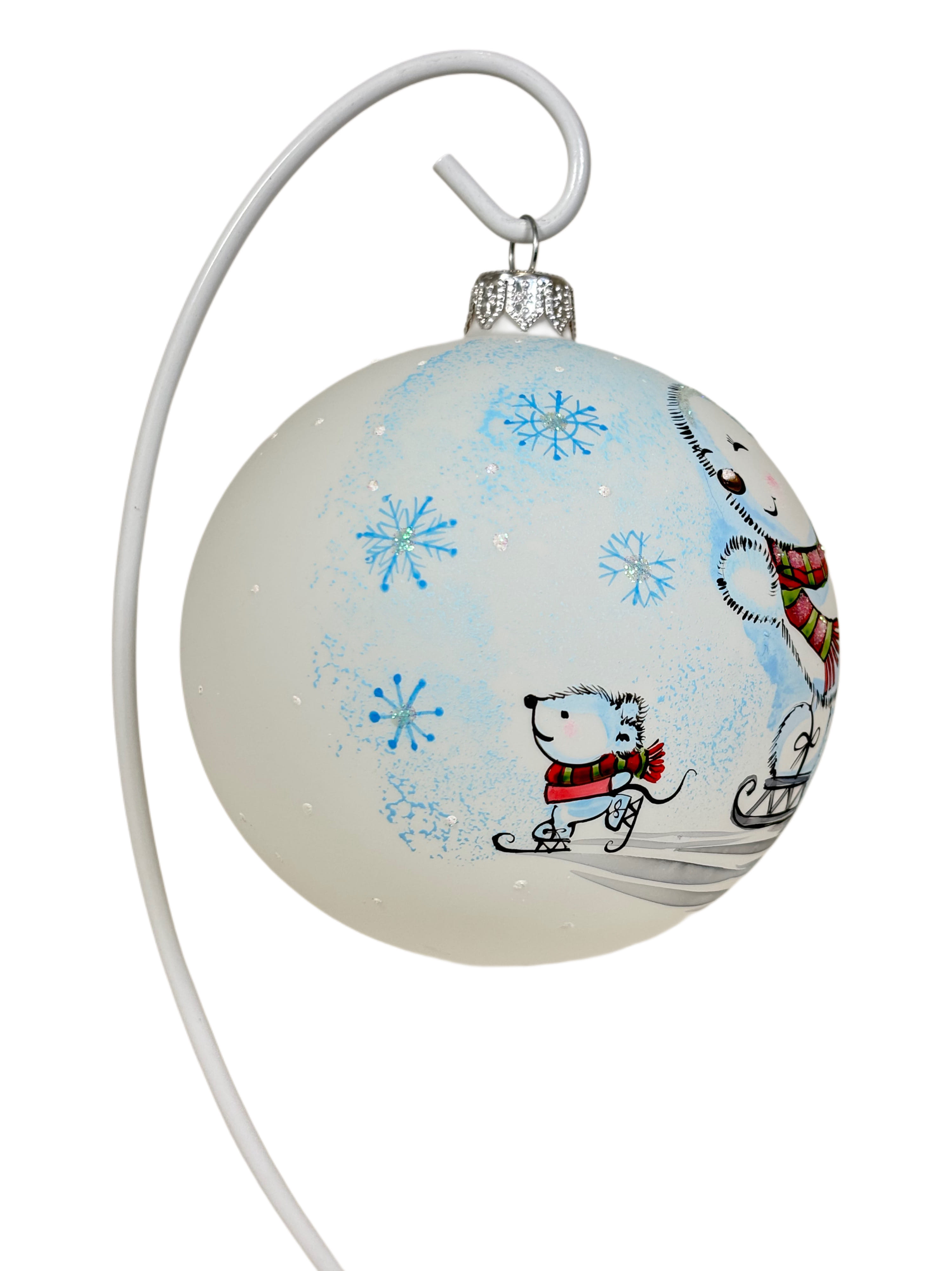 Елочная игрушка Друзья на катке