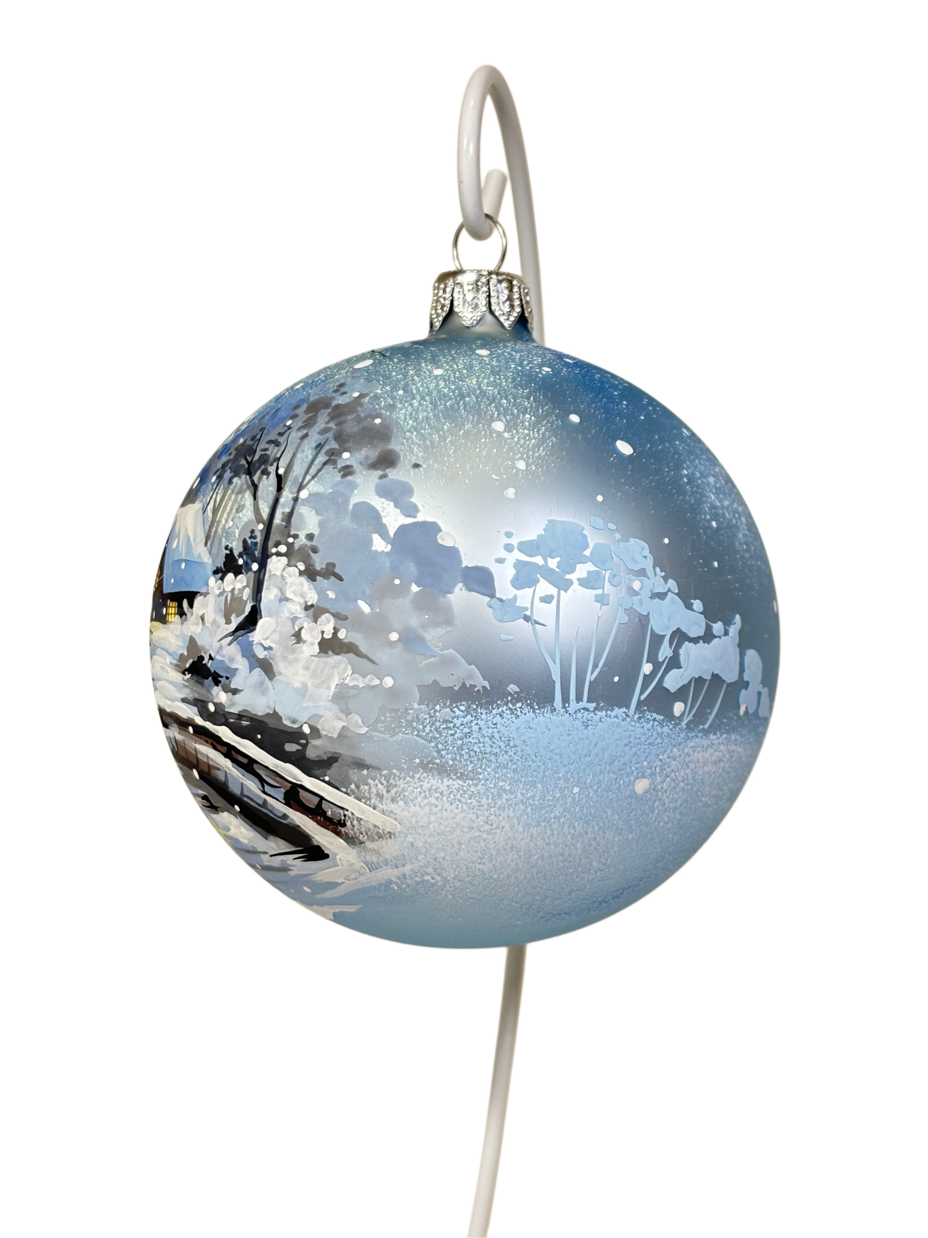 Елочная игрушка Каменный мостик