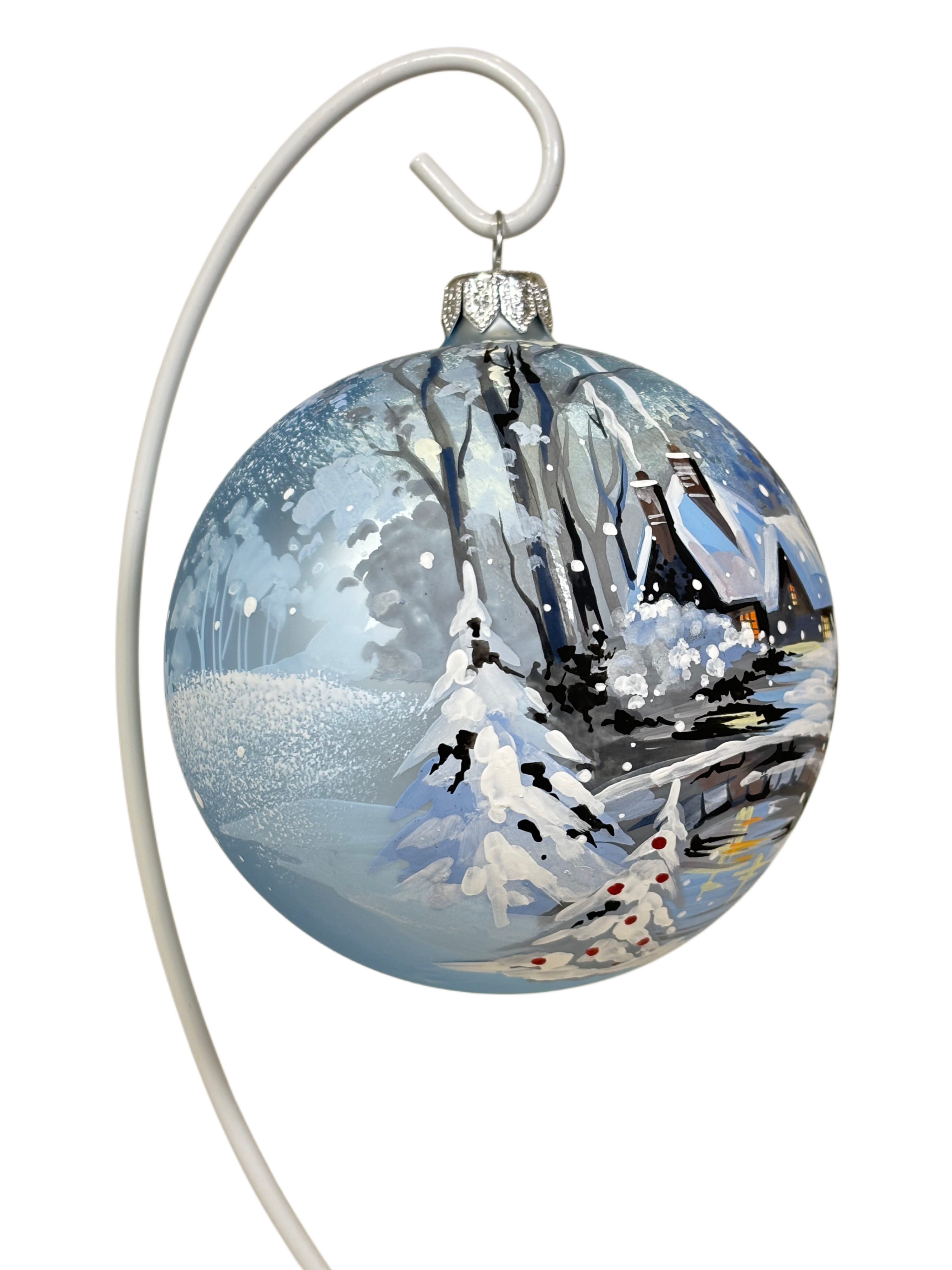 Елочная игрушка Каменный мостик