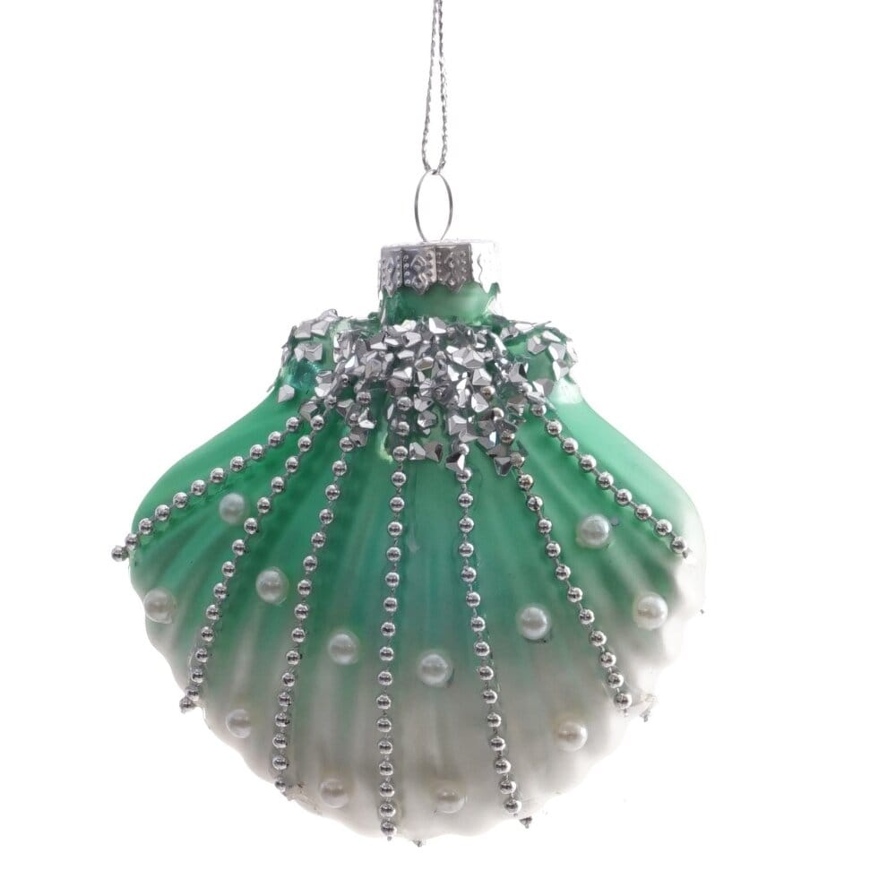 Новогоднее украшение Ракушка 3