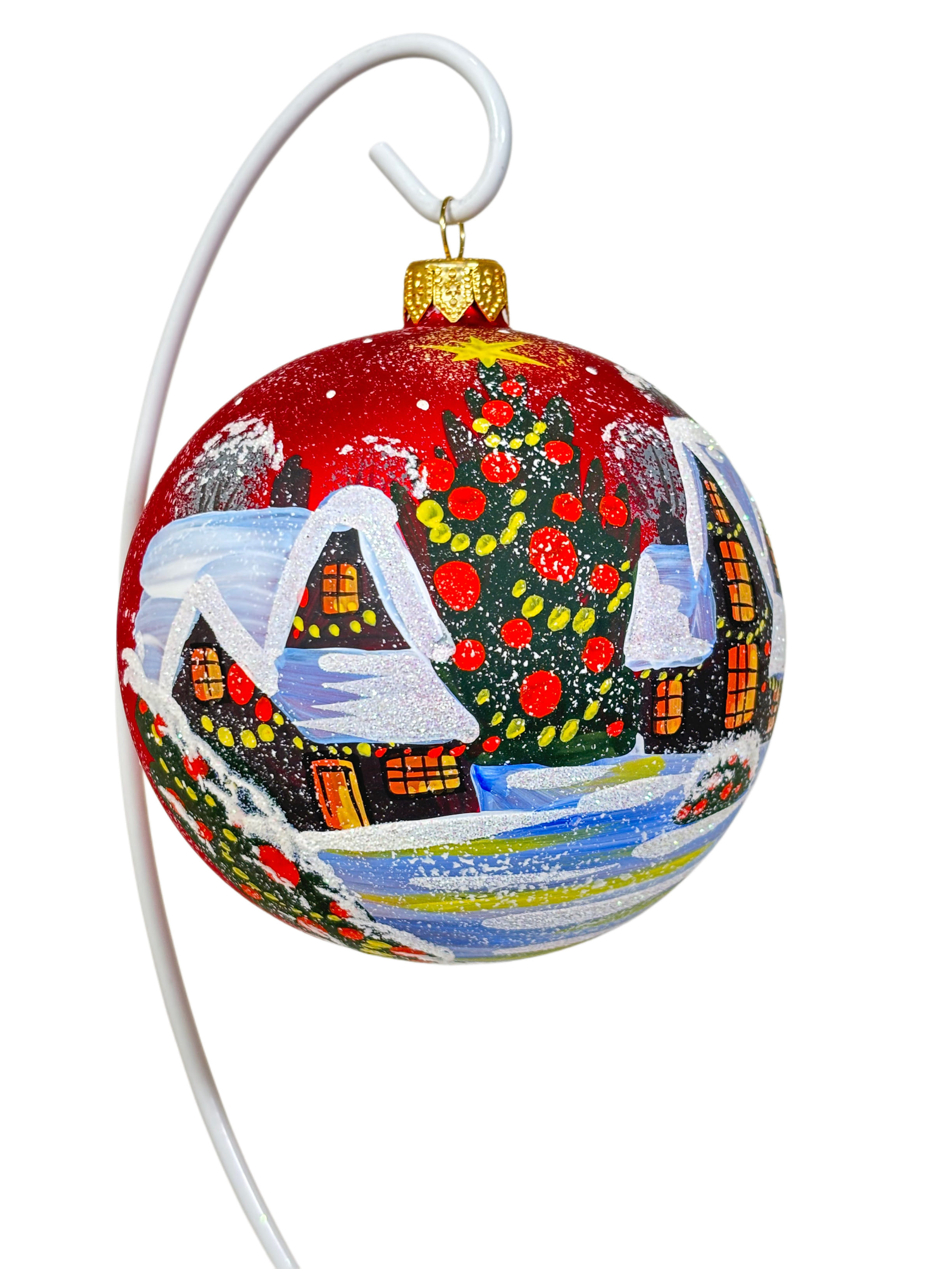 Елочная игрушка Праздничные огоньки