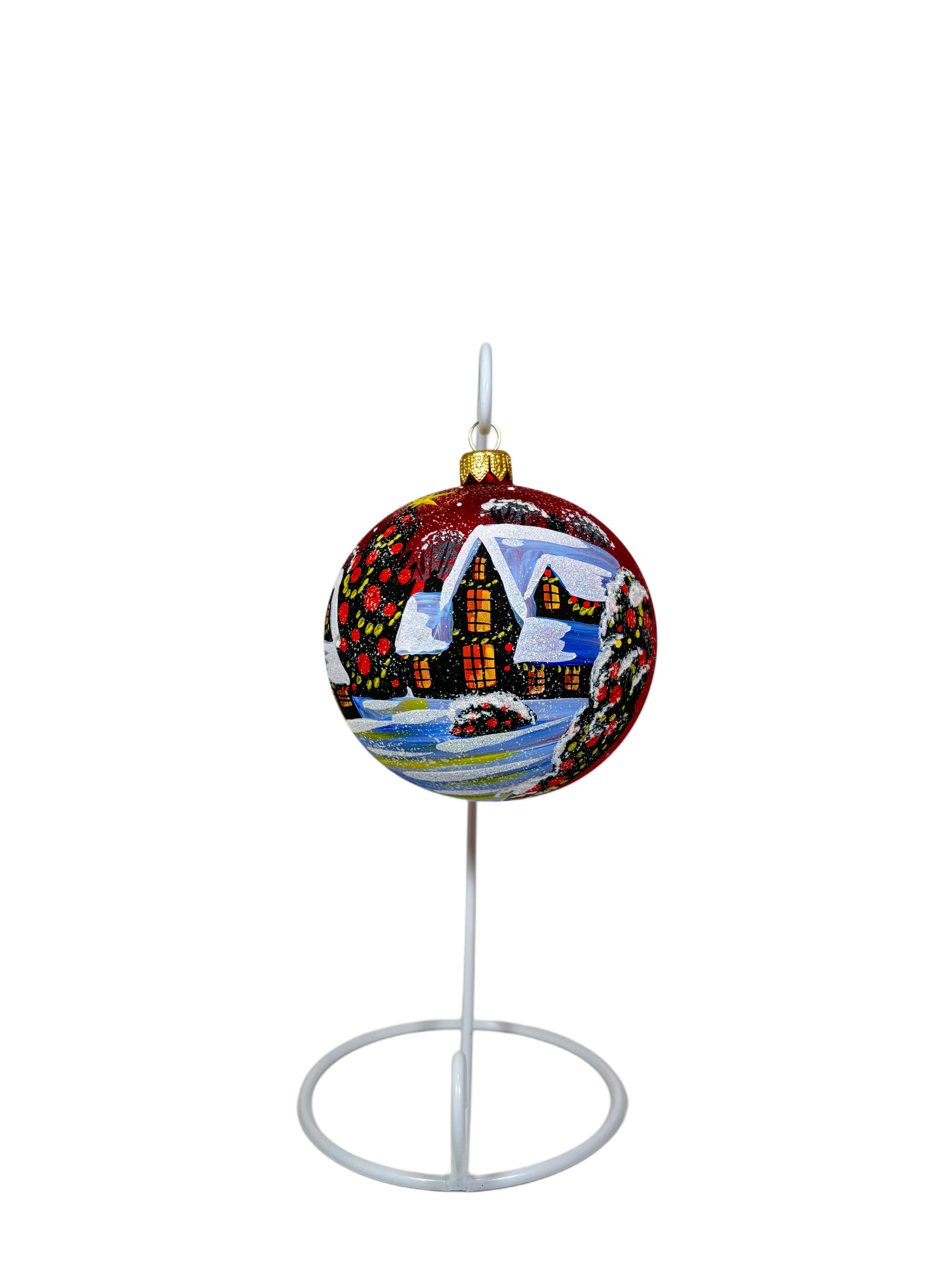 Елочная игрушка Праздничные огоньки