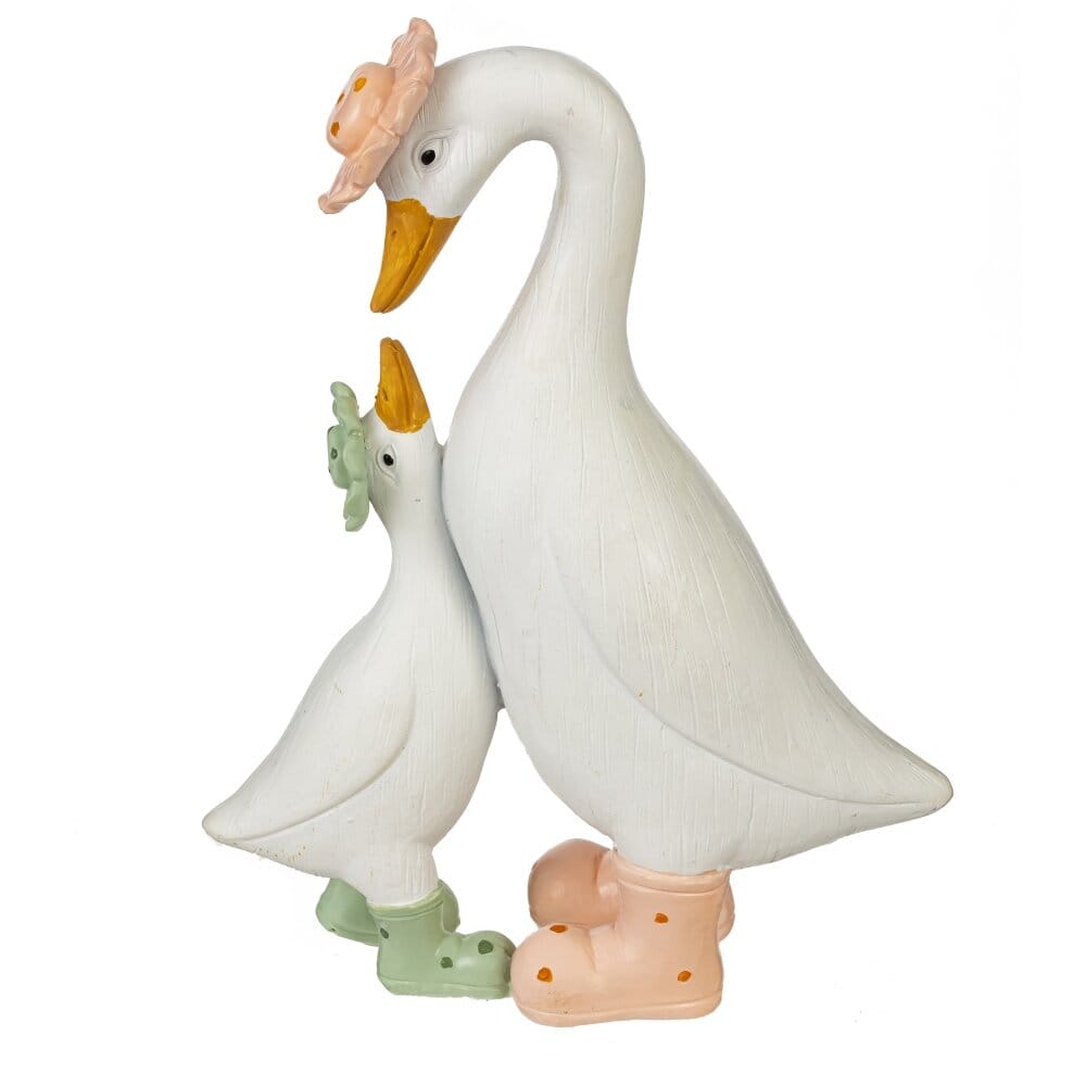 Фигура декоративная Гуси