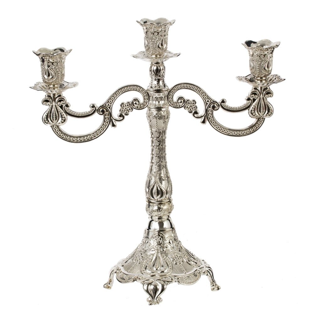Подсвечник для 3 свечей металлический