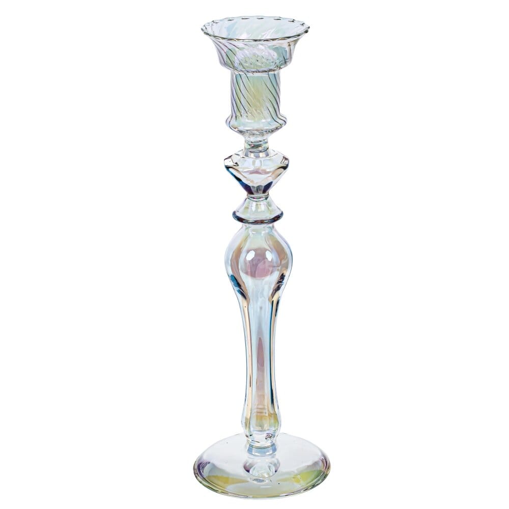 Подсвечник из стекла на 1 свечу