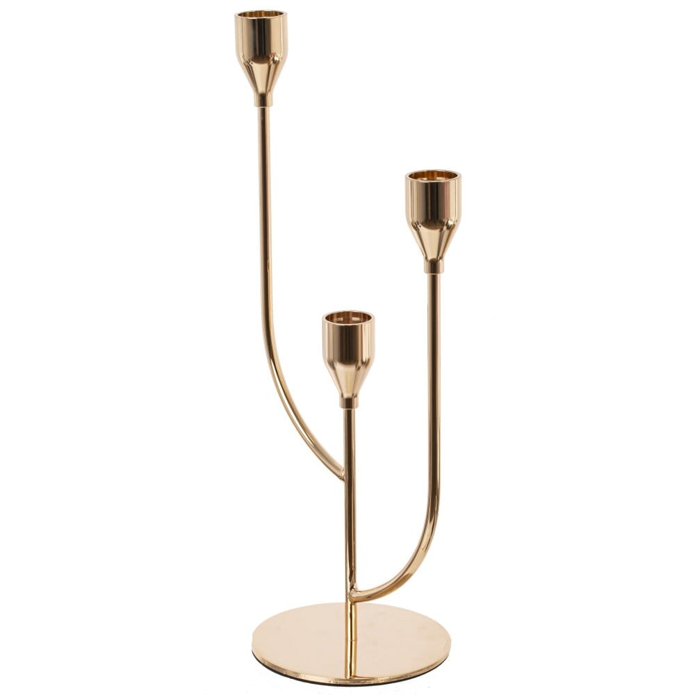 Подсвечник 31 см на 3 свечи