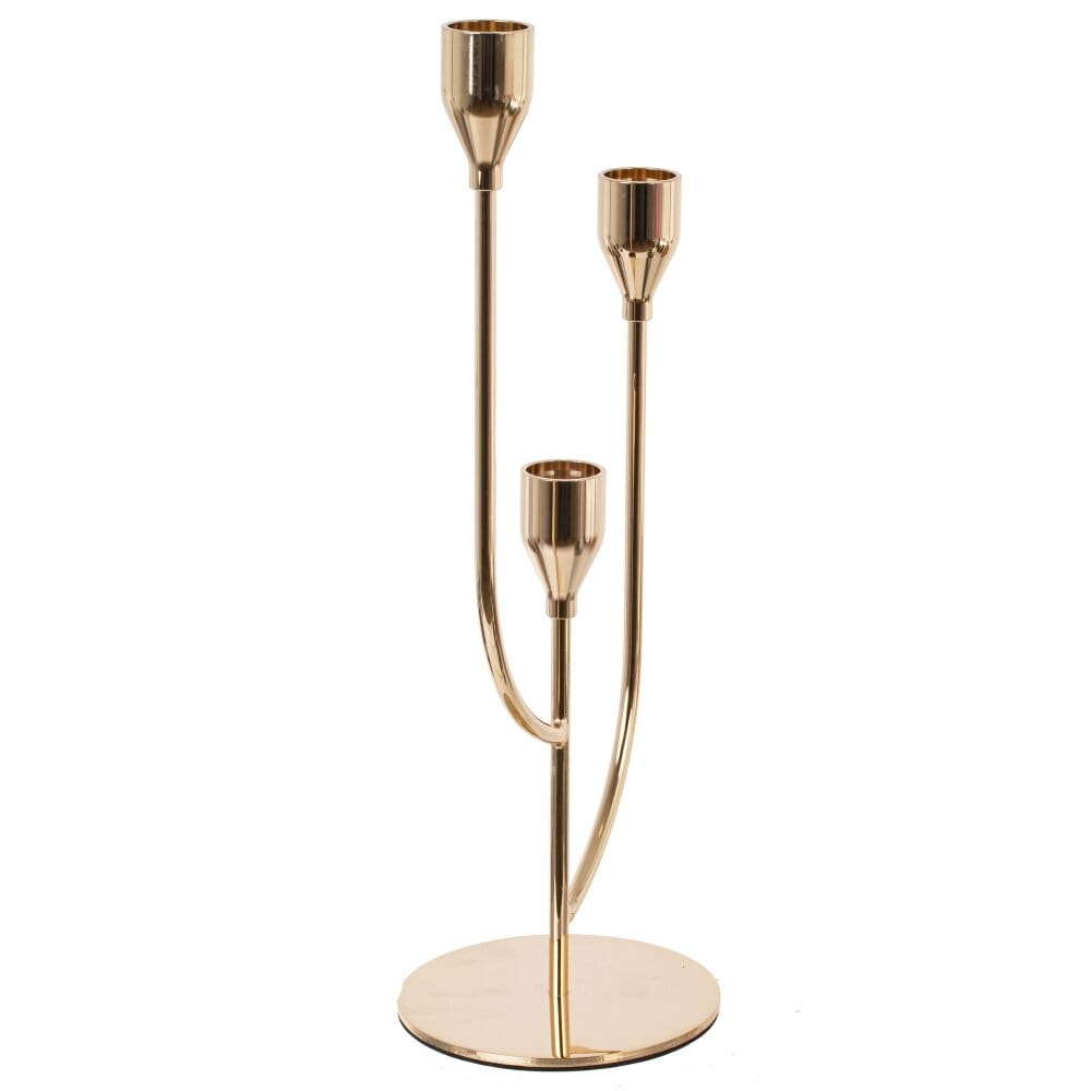 Подсвечник 31 см на 3 свечи