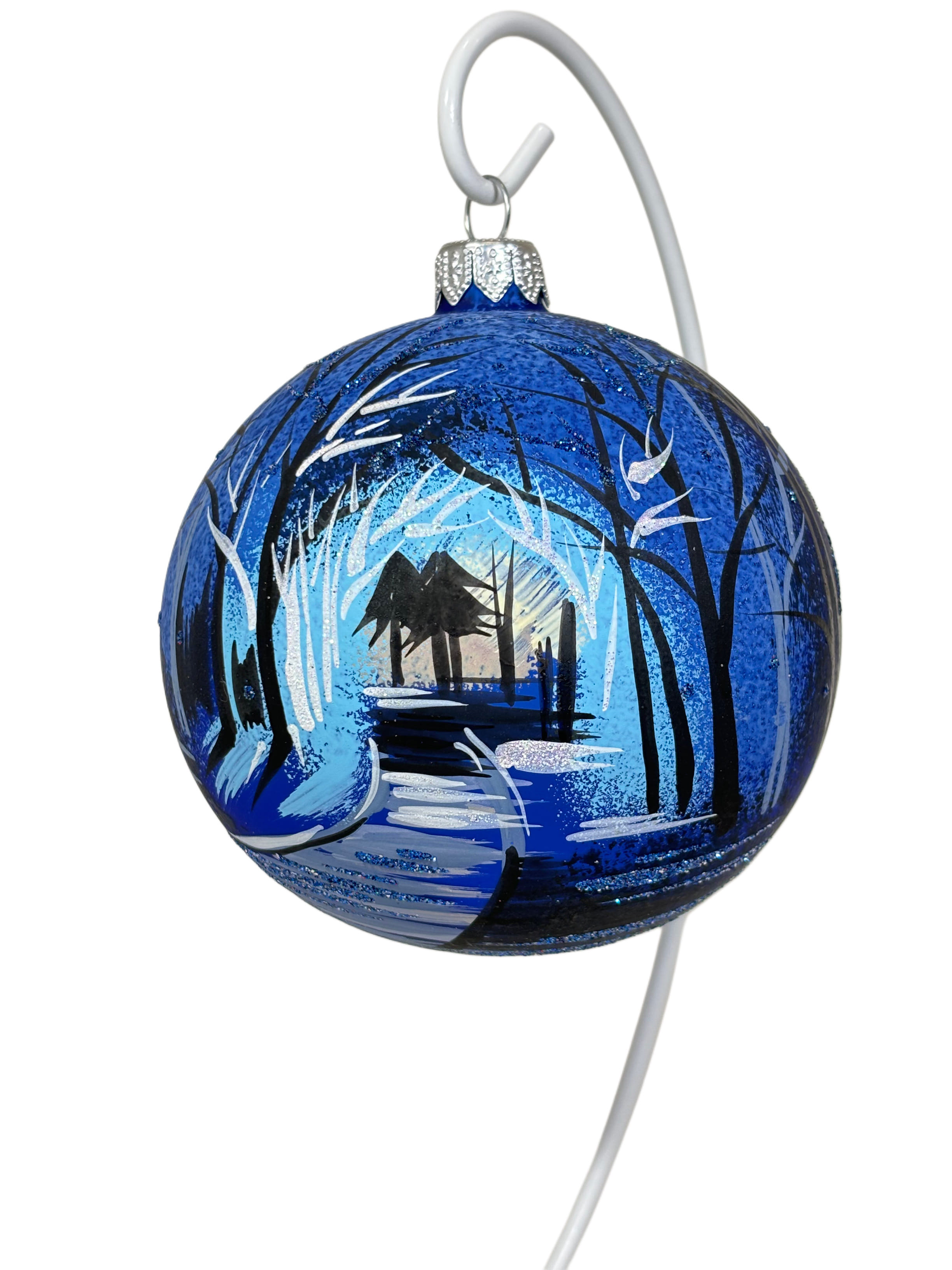 Елочная игрушка Зимняя аллея