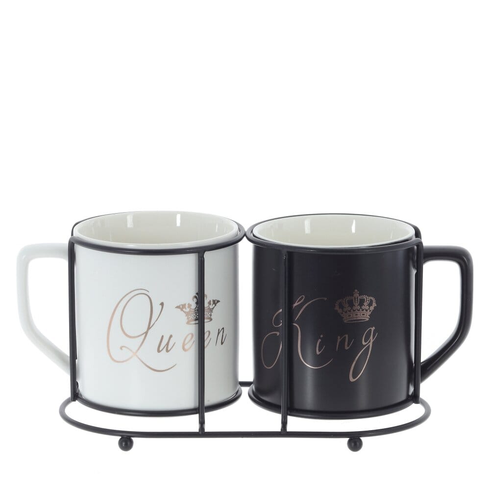 Набор парных кружек Король и Королева