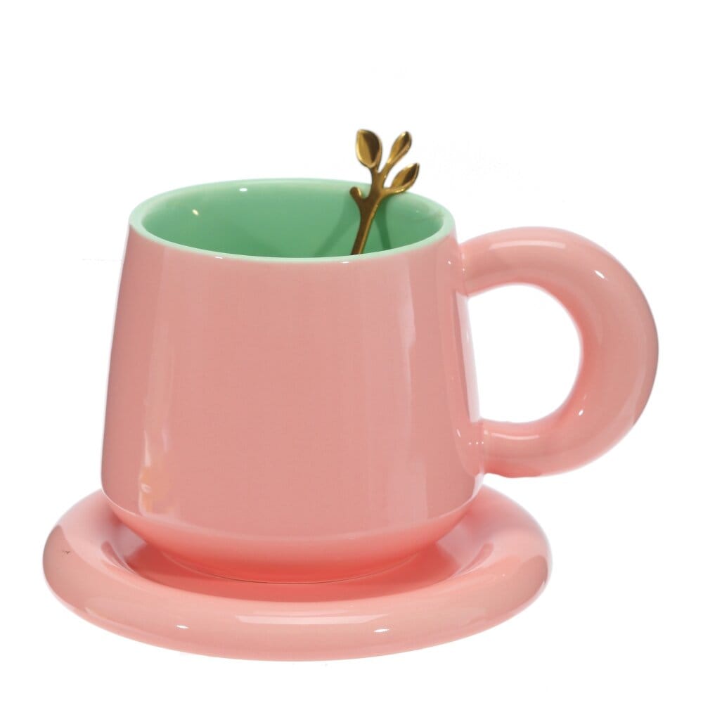 Кружка с ложечкой