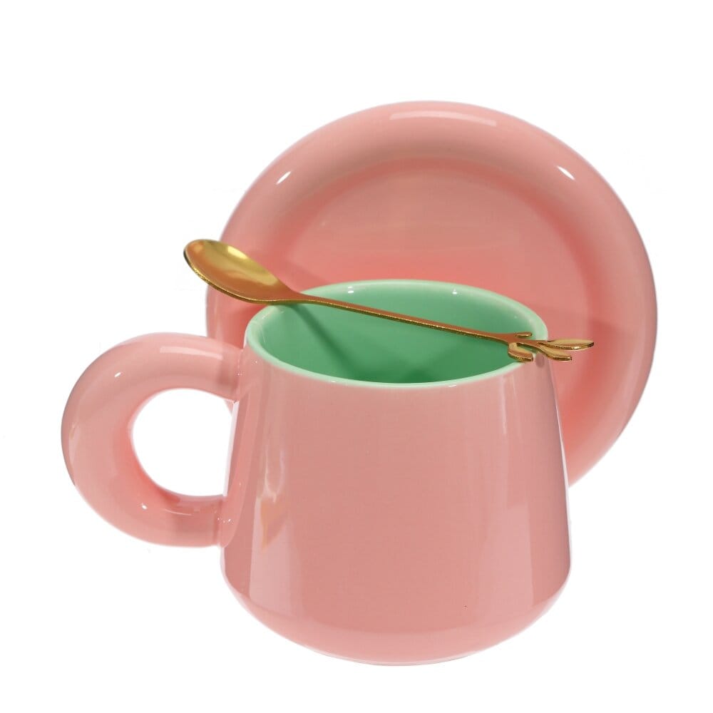 Кружка с ложечкой