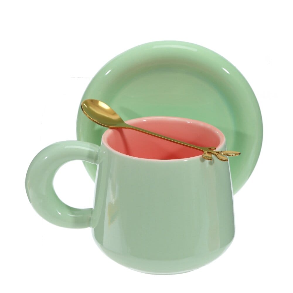 Кружка с ложечкой