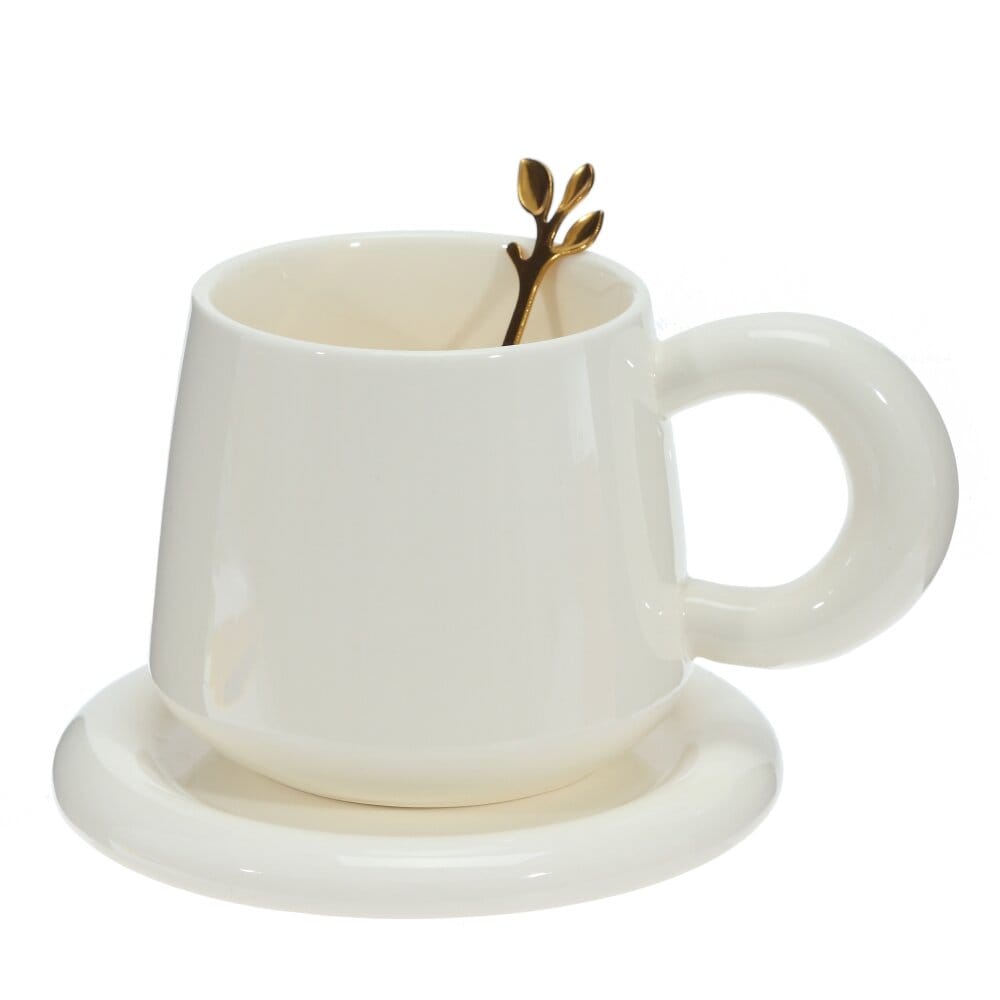 Кружка с ложечкой