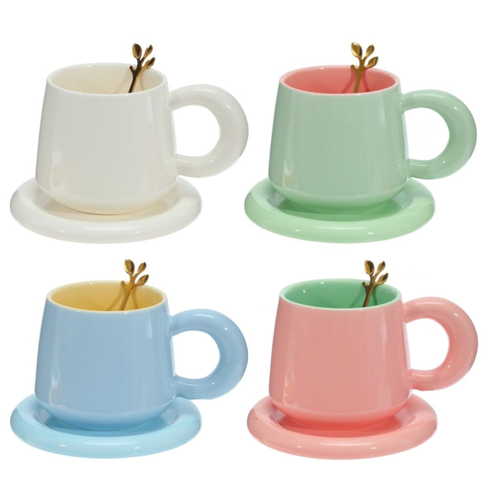 Кружка с ложечкой