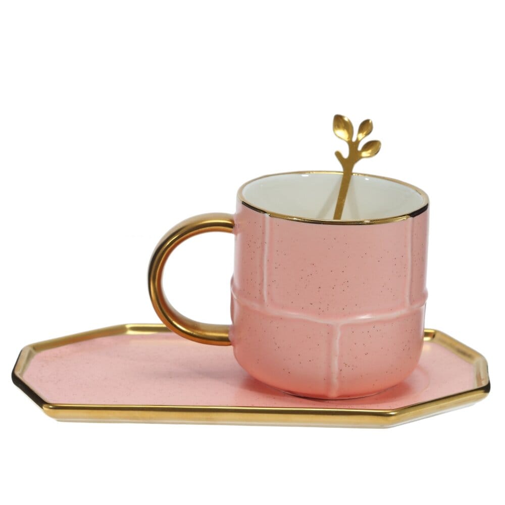 Кружка с блюдцем