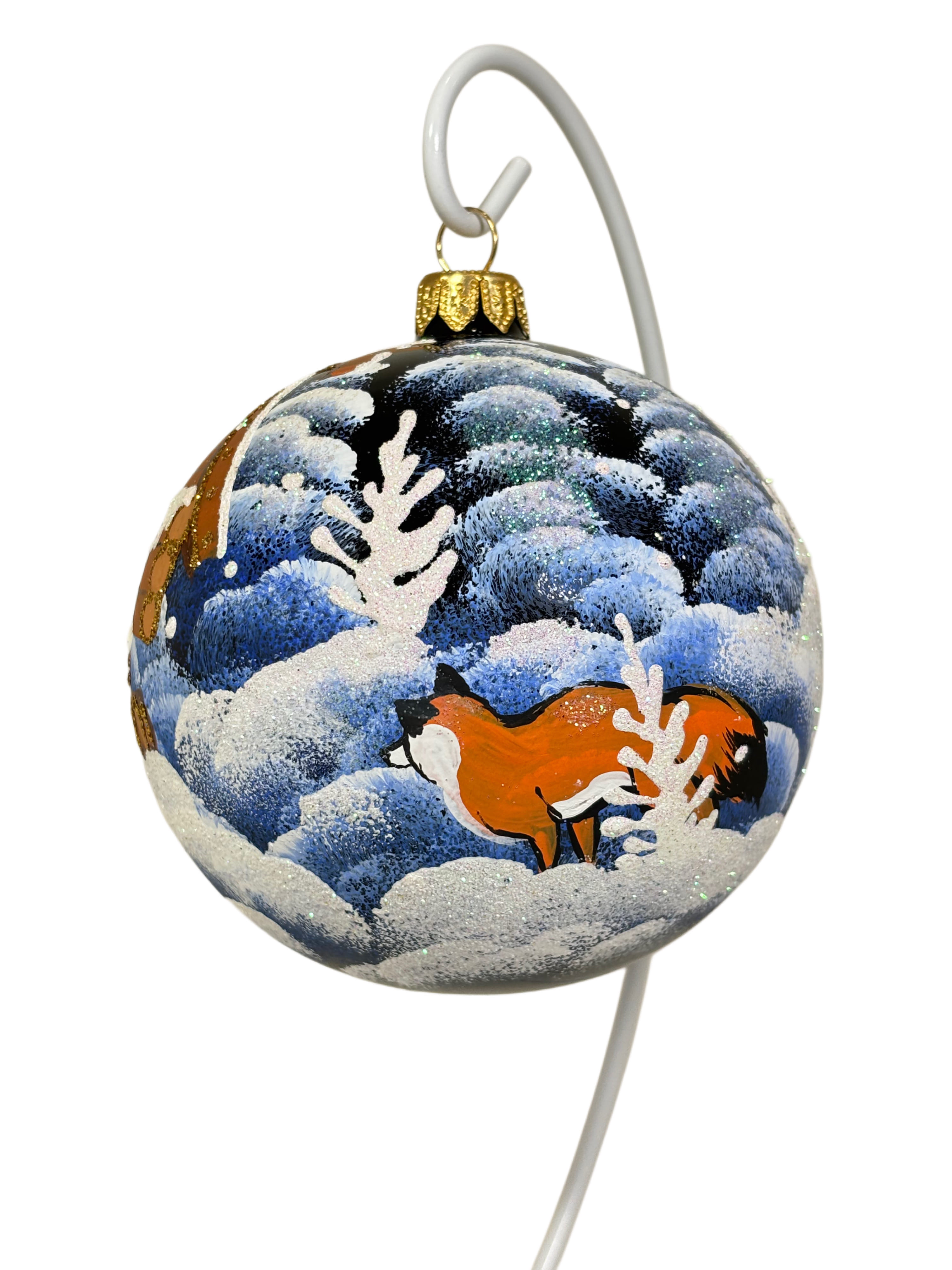 Елочная игрушка Избушка на курьих ножках