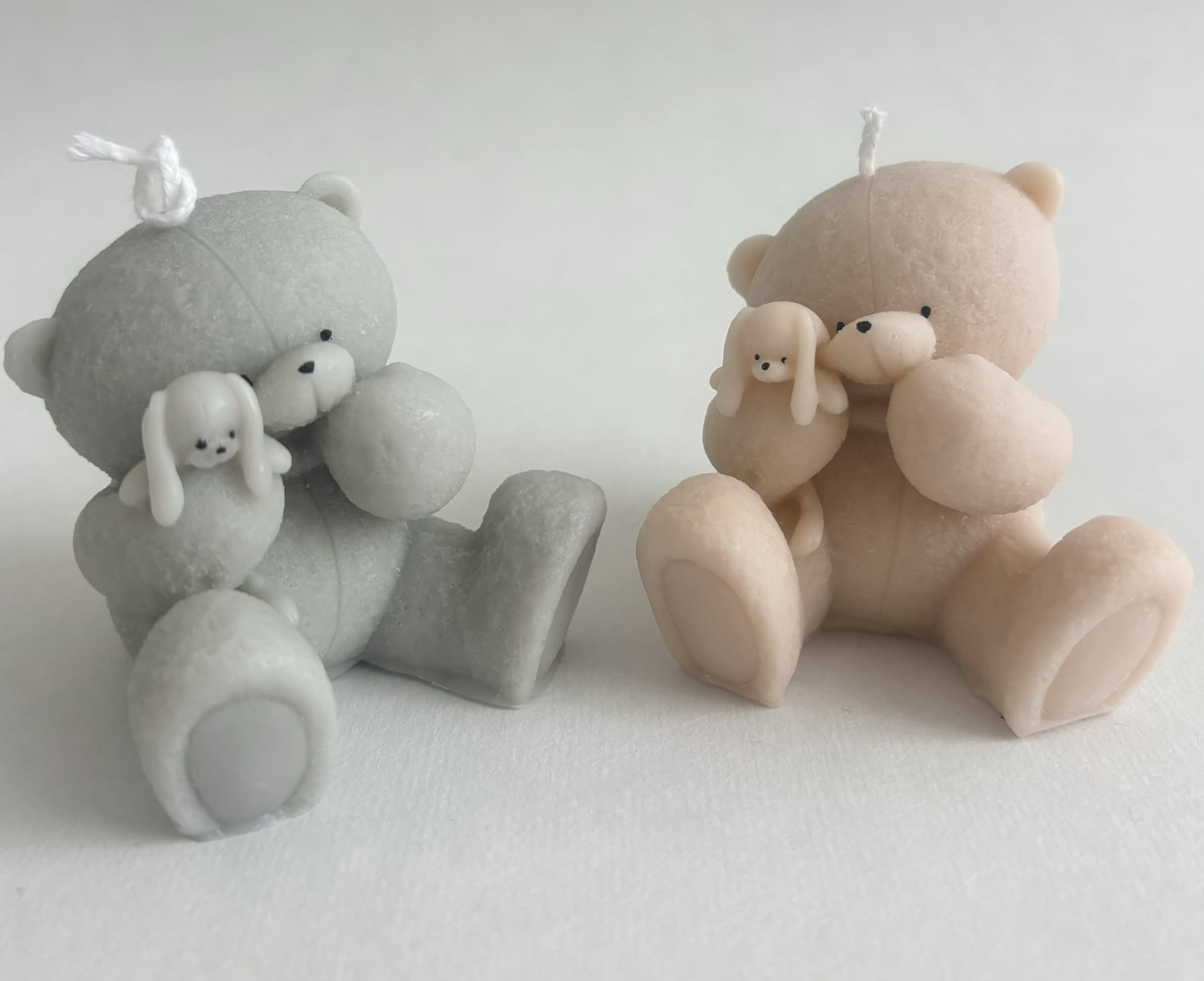 Свеча Мишка с зайчиком