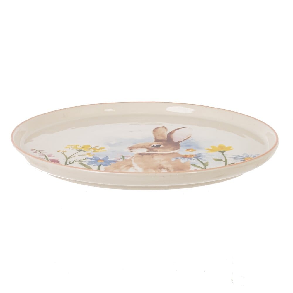 Тарелка с кроликом 25 см