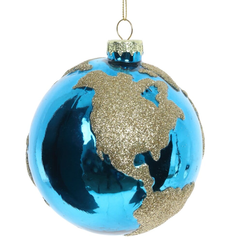 Новогоднее украшение Земля планета.