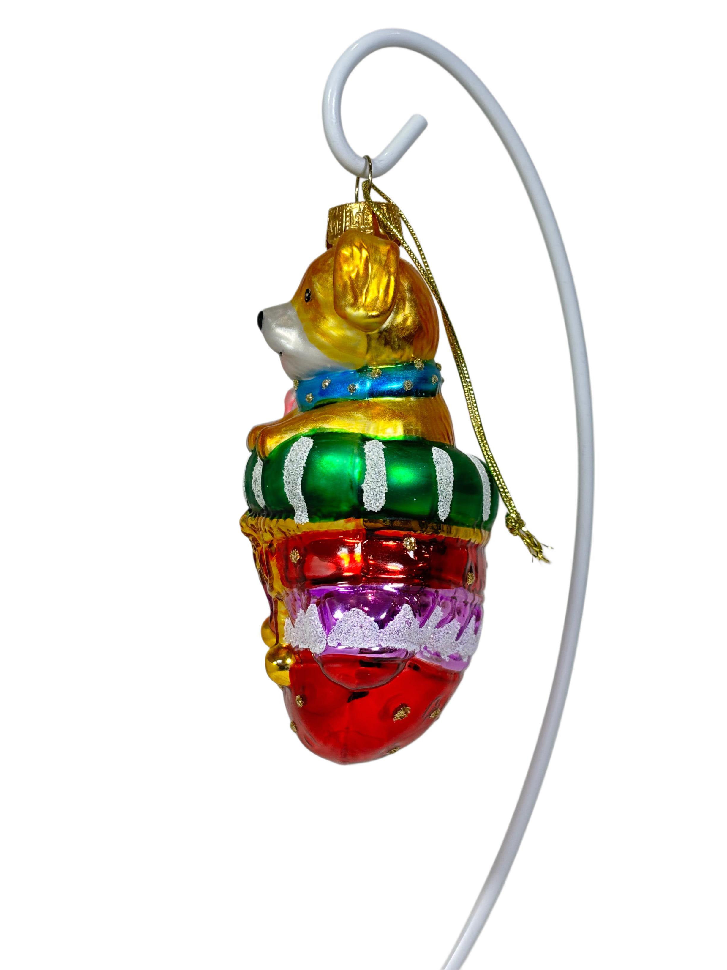 Елочная игрушка Котенок и щенок