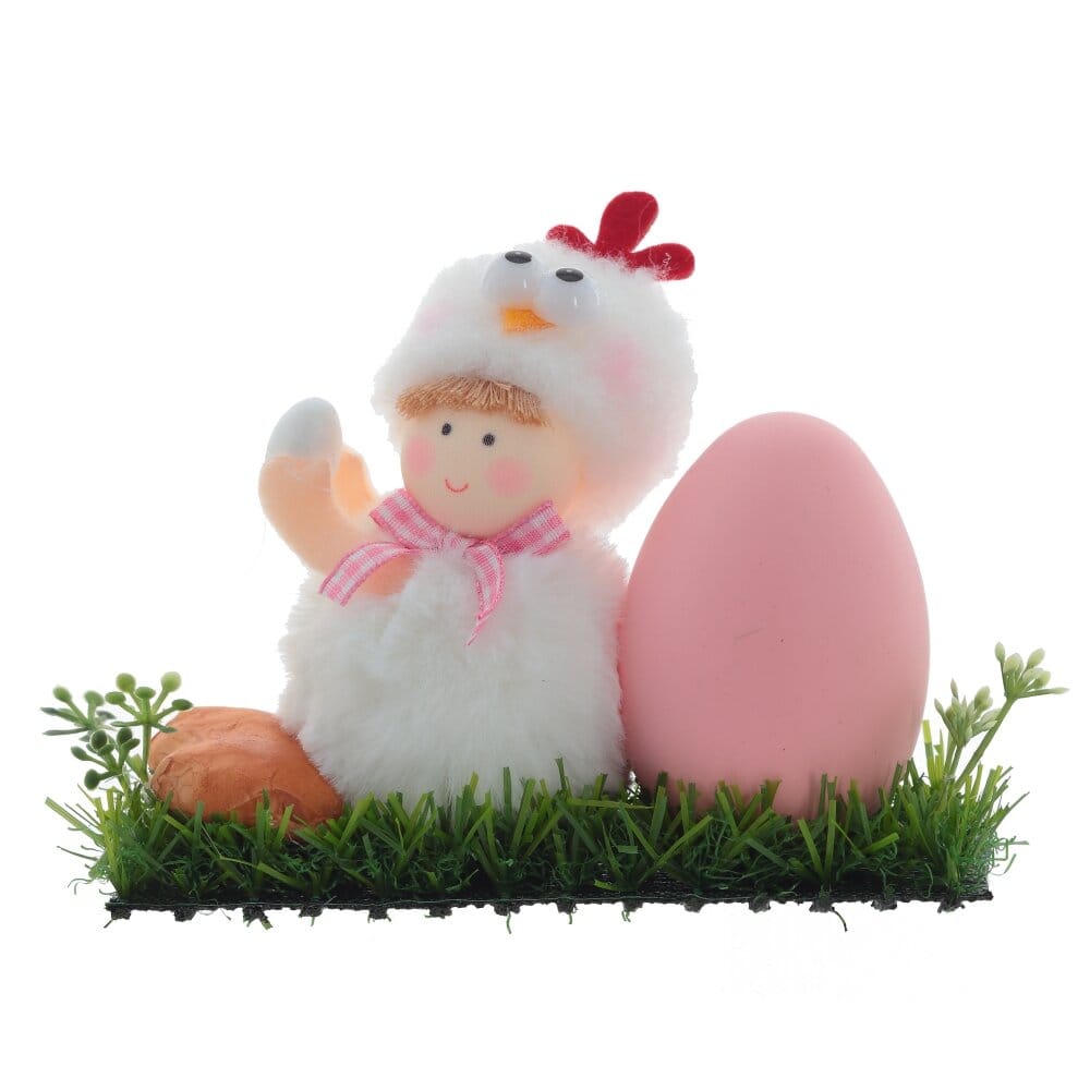 Фигурка пасхальная. Мальчик. Девочка.