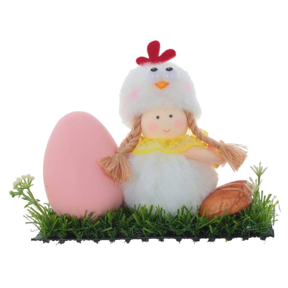 Фигурка пасхальная. Мальчик. Девочка.