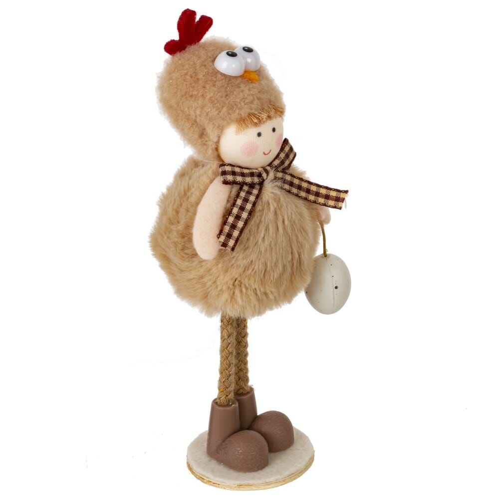 Девочка. Мальчик. Пасхальная фигурка.