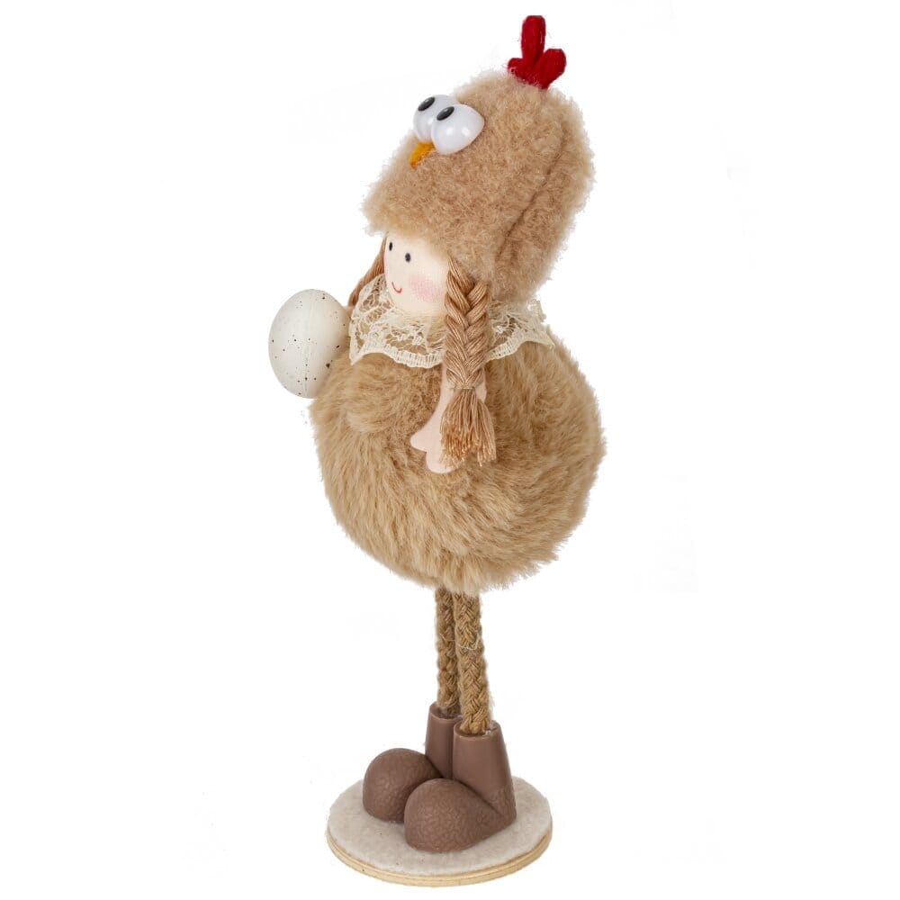 Девочка. Мальчик. Пасхальная фигурка.