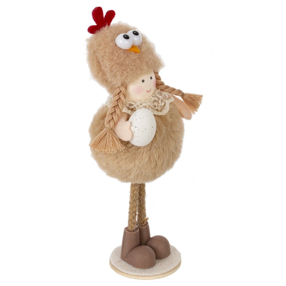 Девочка. Мальчик. Пасхальная фигурка.