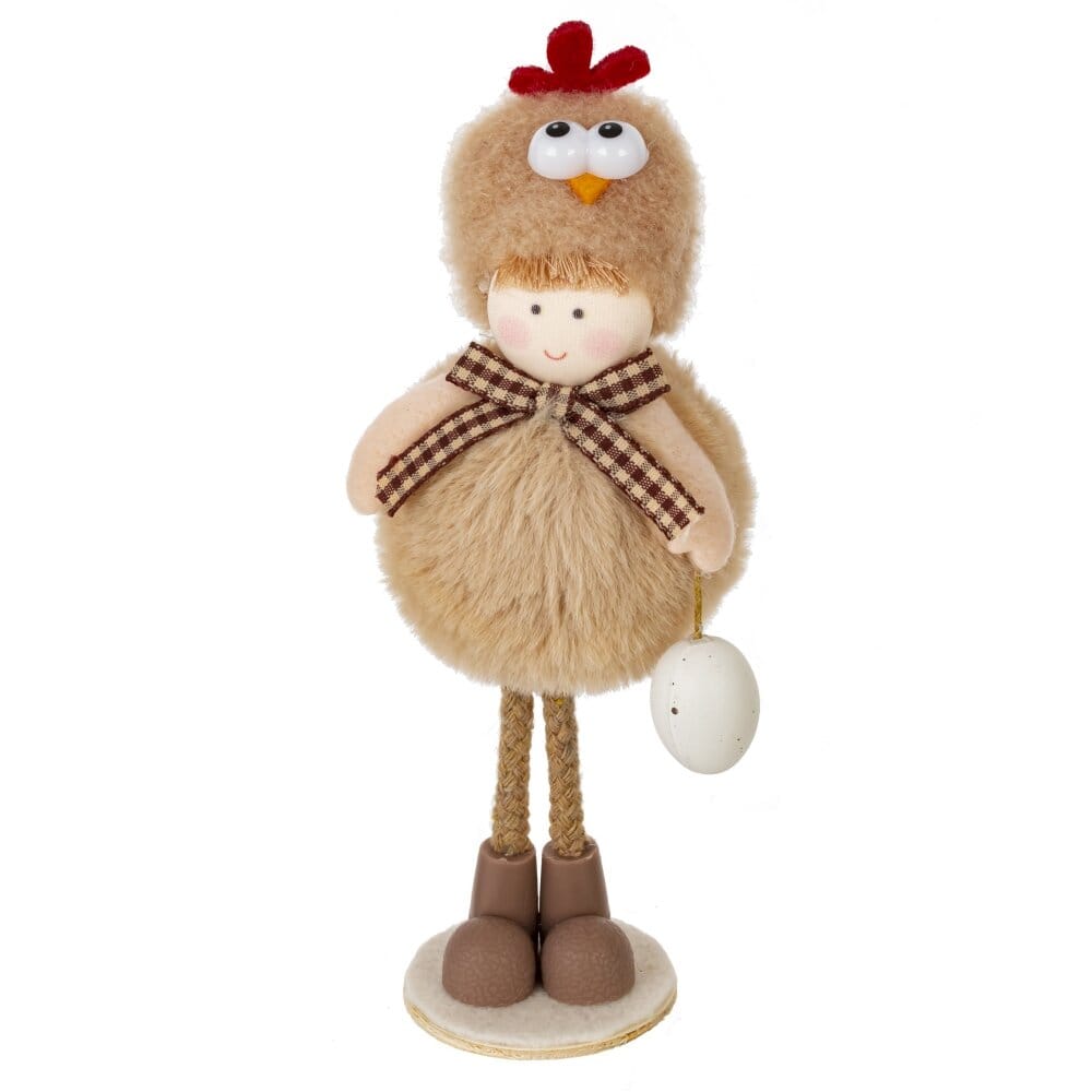 Девочка. Мальчик. Пасхальная фигурка.