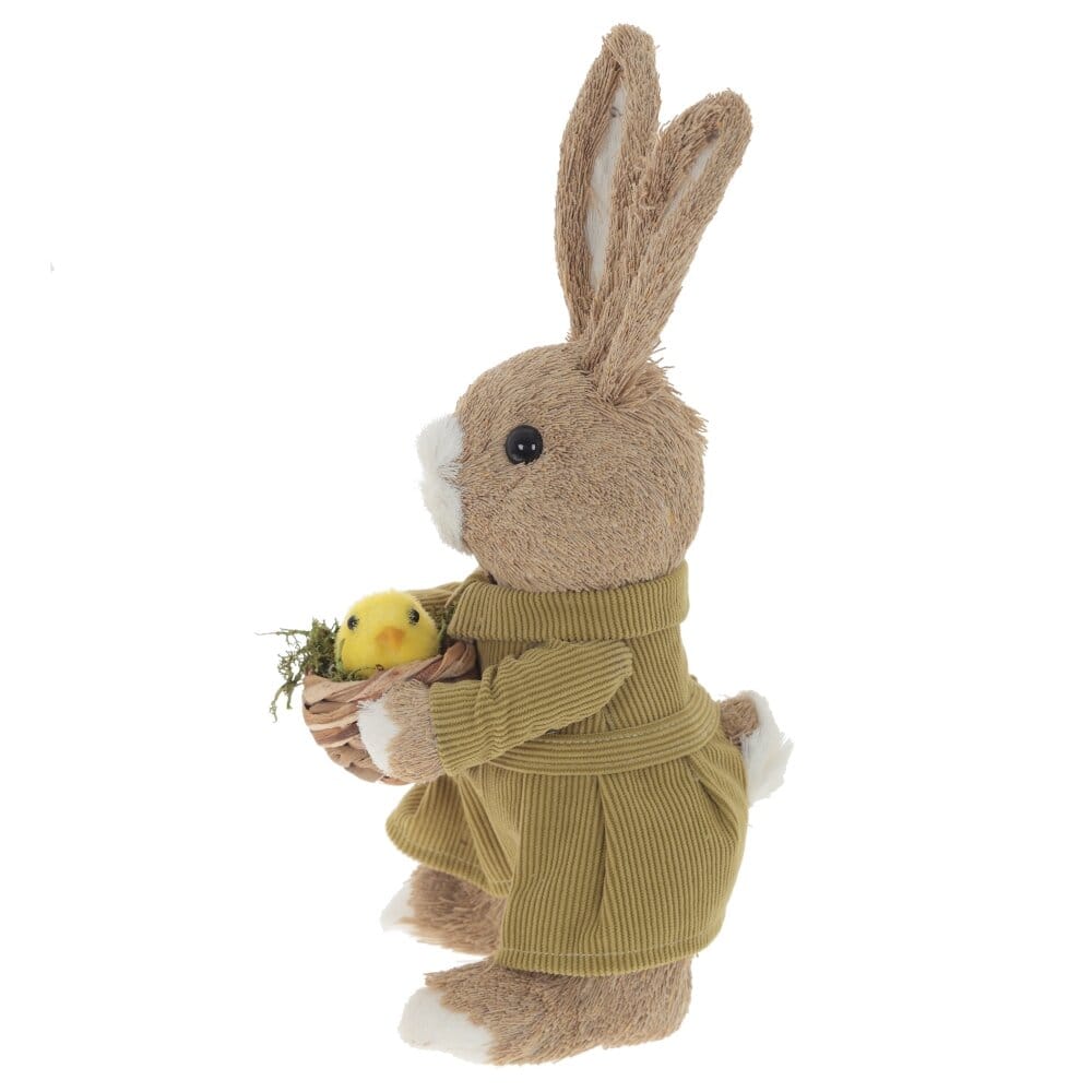 Кролик с птенцом. 28 см