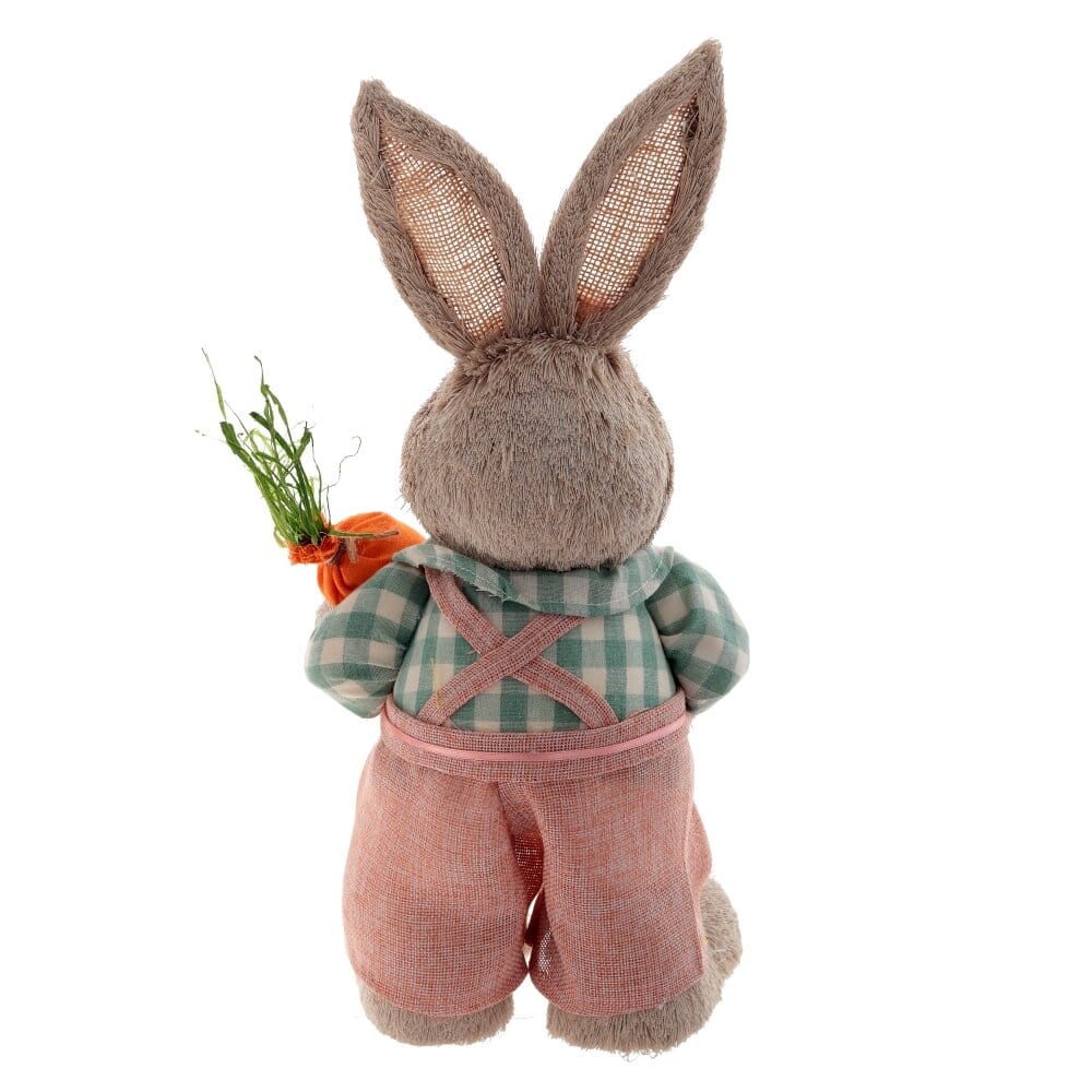 Кролик с морковкой. 39 см
