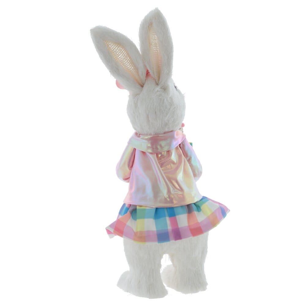 Зайка с мороженным. 37см