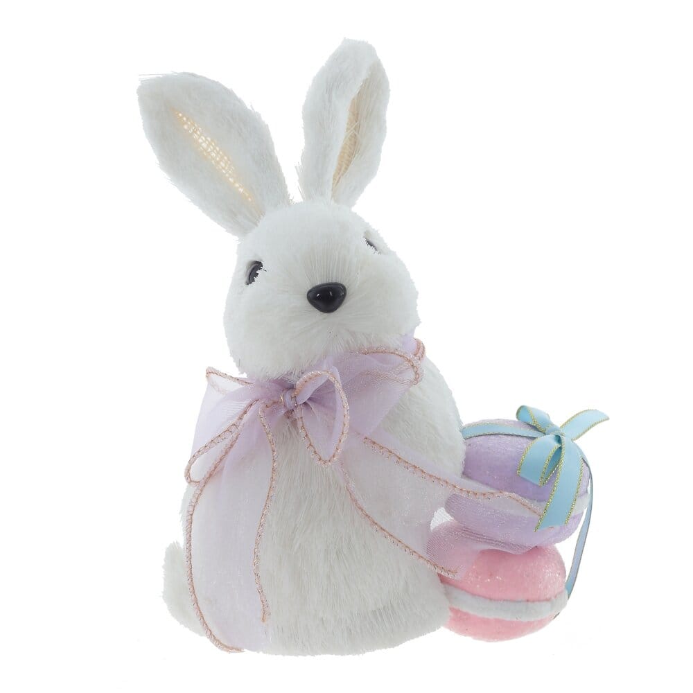 Зайчонок с пирожным. 21 см