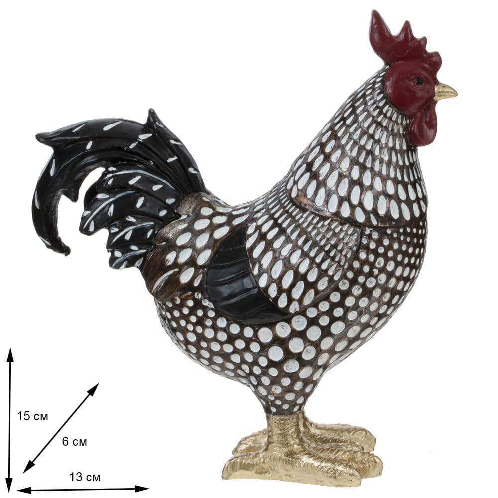 Фигура декоративная Курица и Петух