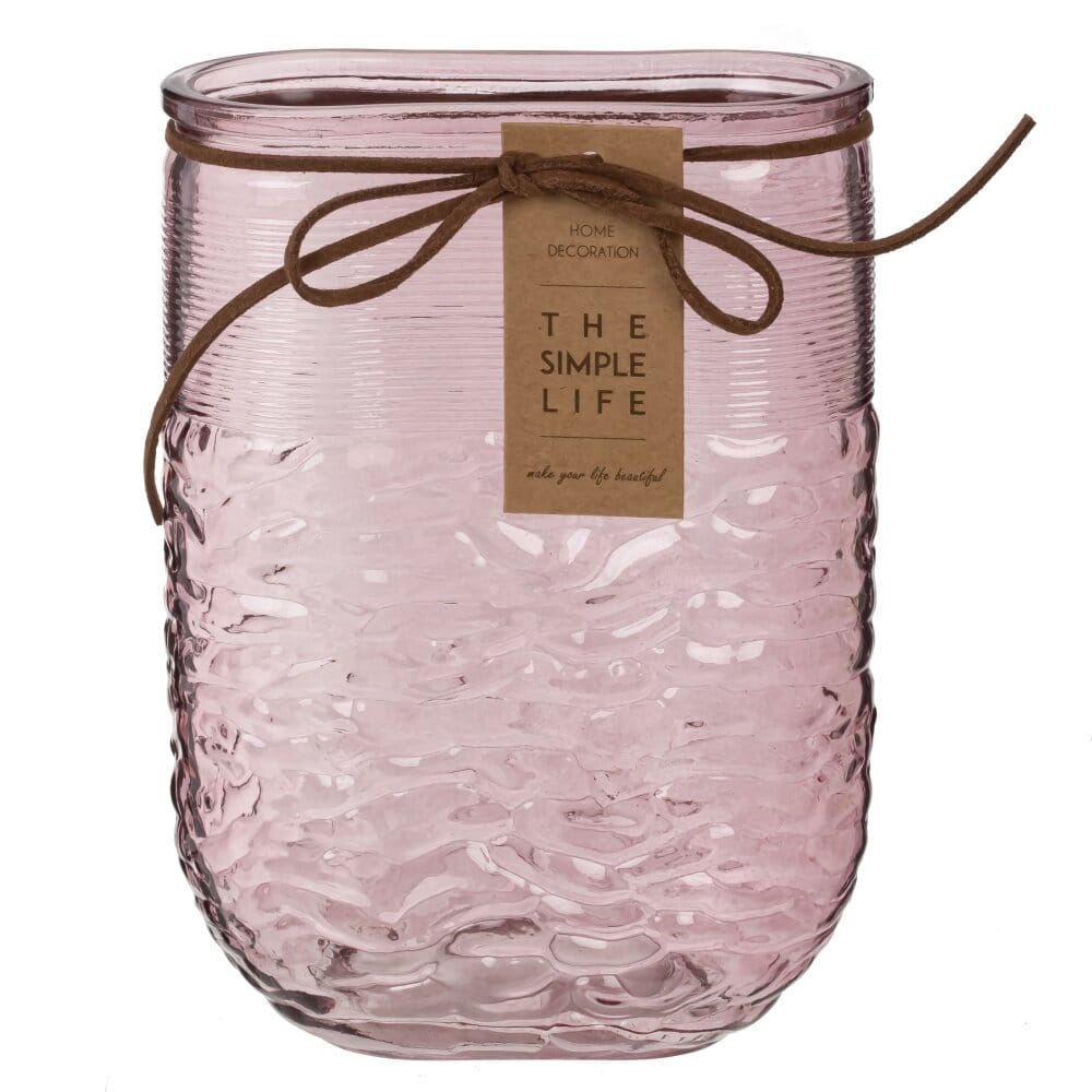 Ваза 550 мл. Розовая.