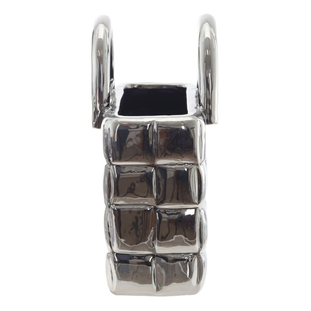 Ваза сумка из фарфора. 1900 мл.