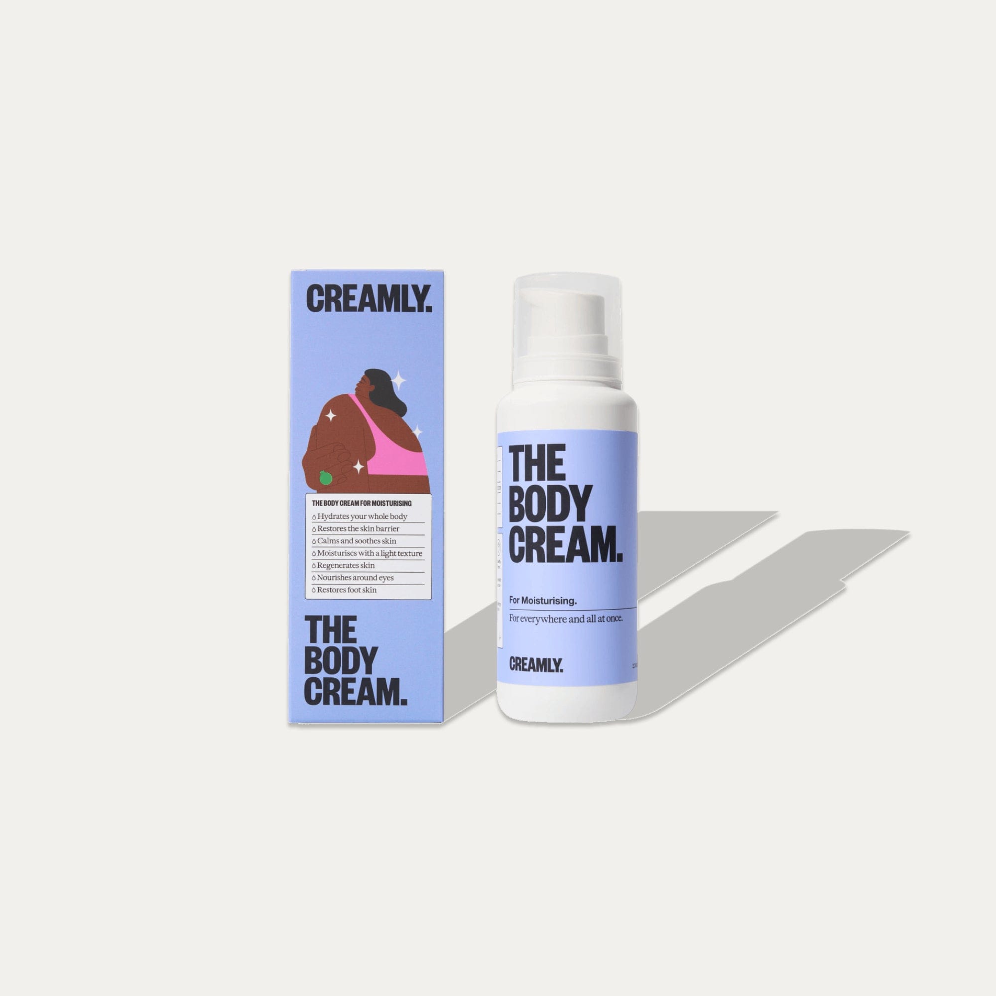 Крем для тела. Увлажняющий. Creamly