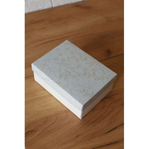 коробка КС-04 15х20х8 (Нежость) БЕЛОЕ дно