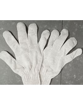 Перчатки хозяйственные Белые