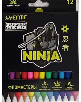 Фломастеры Ninja 12шт