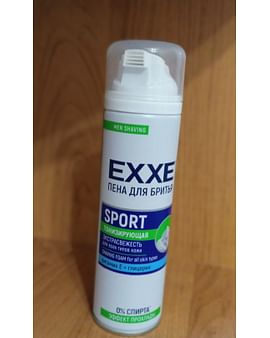Пена для бритья Exxe Тонизирующая с витамином Е и глицерином